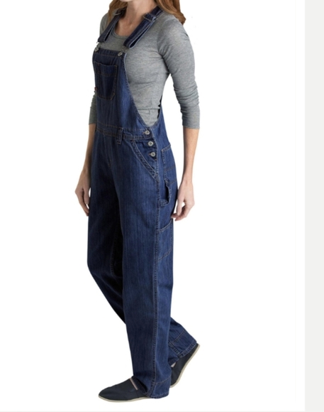 Dickies Women's Blue Denim Overalls Relaxed Fit Sz.XL NWT - Picture 3 of 11